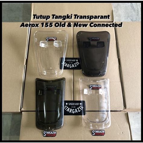 Jual Tutup Tangki Tank Transparan Akrilik Yamaha Aerox Old New