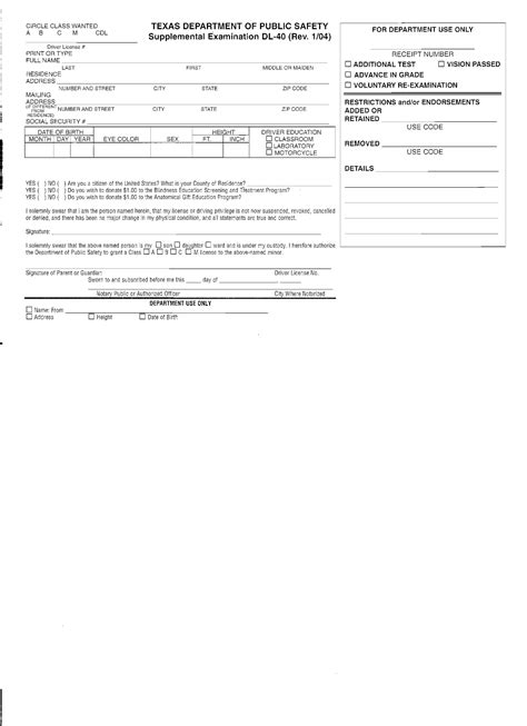 Dl 691 Form ≡ Fill Out Printable Pdf Forms Online 55 Off