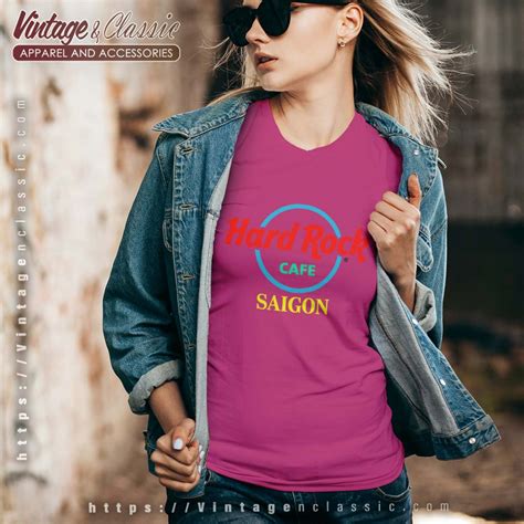 Hard Rock Cafe Saigon Shirt Vintagenclassic Tee