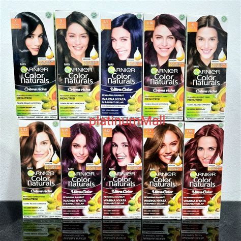 Jual Garnier Hair Color Naturals Creme Riche Ultra Color Cat Pewarna