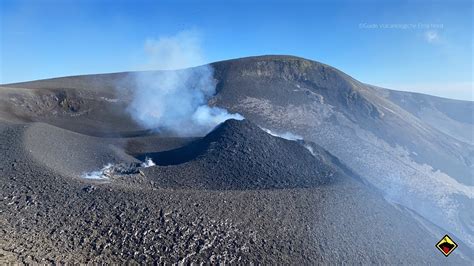 Attivit Eruttiva Ai Crateri Sommitali Dell Etna Proseguono Le Esplosioni