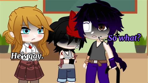 “he’s Gay ” “so What” Past Canonau Michael And William Afton Fnaf Gacha Club Youtube