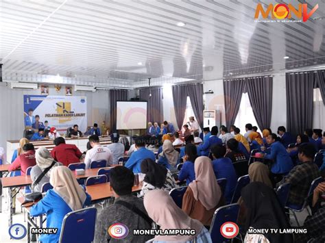 Pelatihan Kader Lanjut PC PMII Bandar Lampung Dengan Tema Society 5 0