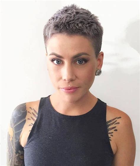 Best 25 Short Shaved Hairstyles Ideas On Pinterest Short Undercut