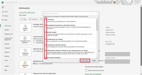 Como Eliminar Los Metadatos De Archivos Excel Hoja De C Lculo