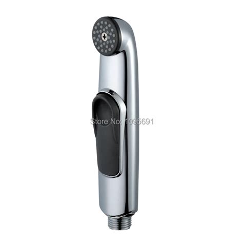 Chrome Plated Abs Shattaf Toilet Bidet Spray Hand Held Portable Bidet Shower In Bidets From