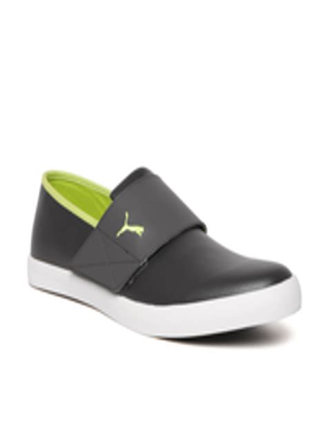 Buy Puma Men Grey El Rey Milano Iii Idp Slip On Sneakers Casual Shoes For Men 2454708 Myntra