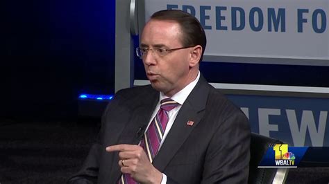 Deputy Ag Rosenstein Blasts Gop Impeachment Threat Youtube