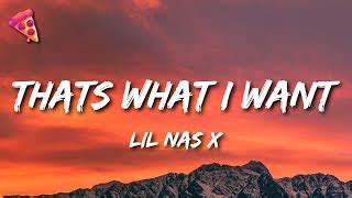 Thats What I Want Chords By Lil Nas X ChordU