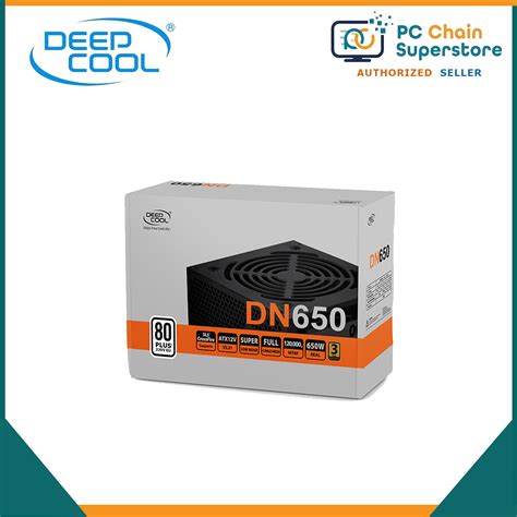 DeepCool DN650 80 PLUS 230V EU 650W Tru-Rated Power Supply | Lazada PH