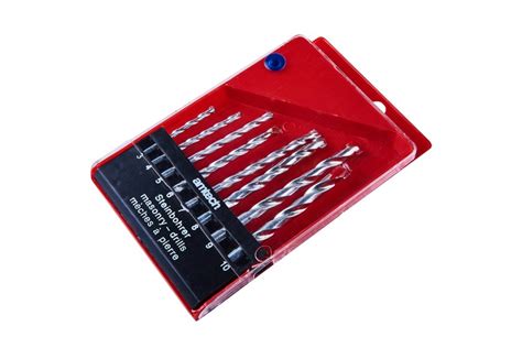 8pc Masonry Drill Bit Set Eakers DIY