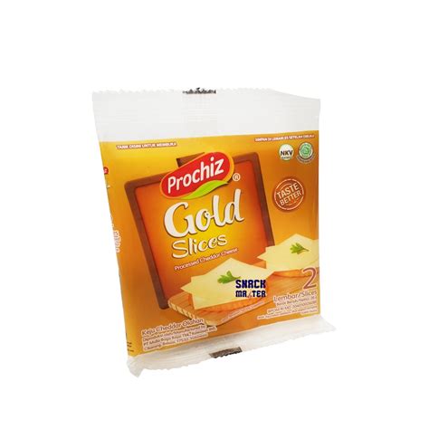 Jual Prochiz Gold Slice Chedar Cheese Netto Gr Isi Slice