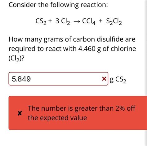 Solved Consider The Following Reaction Mathrm Cs