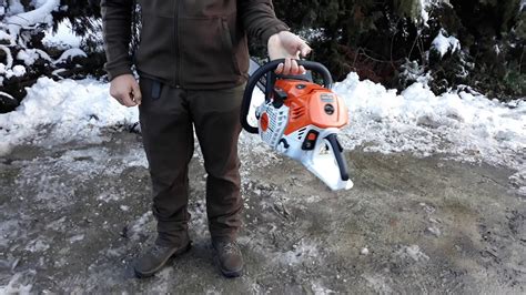 Stihl Ms 500i First Start YouTube