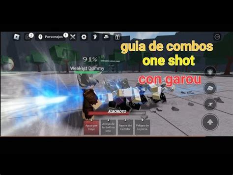 Guia De Combos One Shot Con Garou The Strongest Battlegrounds Los