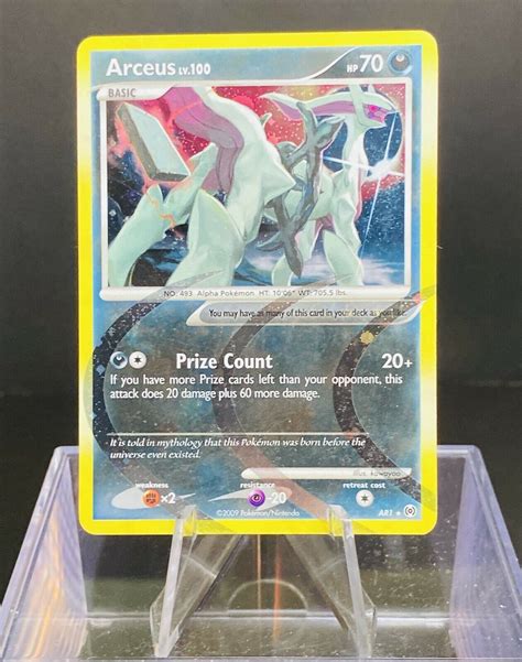 Mavin Arceus Ar Arceus Holo Rare Pokemon Tcg