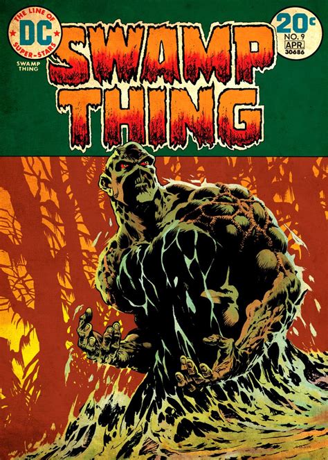 Swamp Thing By Bernie Wrightson Poster Picture Metal Print Paint