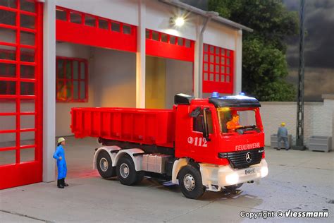 H Feuerwehr Mb Actros Achs Modelleisenbahn