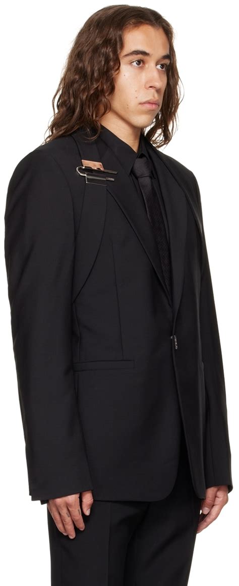 Givenchy Black U Lock Blazer Givenchy