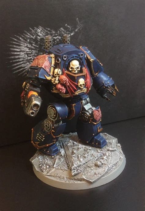 Night Lords Legion Contemptor Dreadnought : minipainting