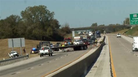 Truck Crash Shuts Down Lanes On Muskogee Turnpike