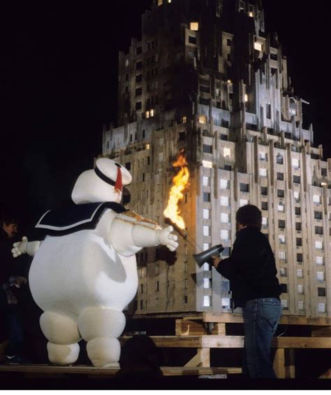 Behind the scenes in Ghostbusters. 1984. : r/OldSchoolCool