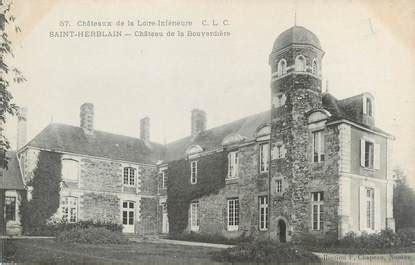 CPA FRANCE 44 Saint Herblain château de la Bouvardière 44 loire