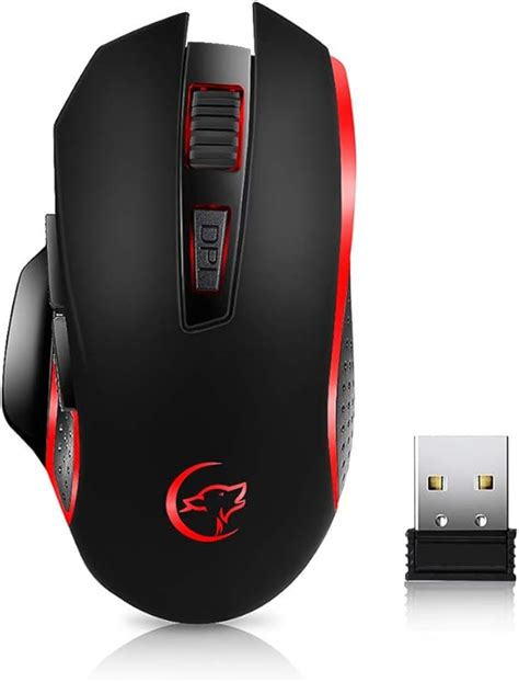 G Gaming Mouse Kablosuz Fare Ayarlanabilir Dpi Optik Bilgisayar