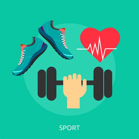 Sport Conceptual Illustration Design Vector Art At Vecteezy