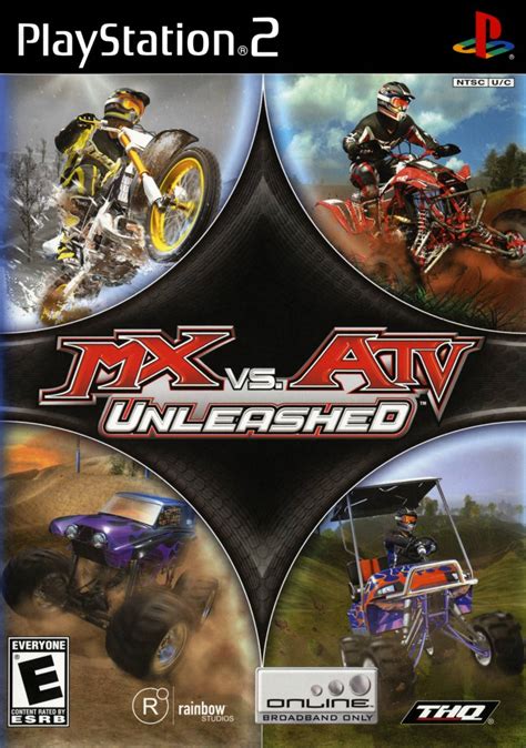 MX Vs ATV Unleashed Sony Playstation 2 Game