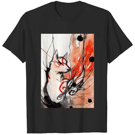 Okami Amaterasu T Shirts Sold By Sienadcolon Sku Printerval