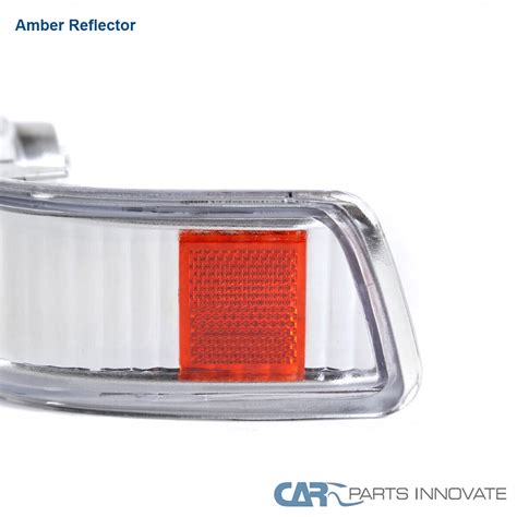 Bumper Lights Fits 1998 2004 Chevy S10 Blazer Clear Parking Signal Lamps 98 04 Ebay