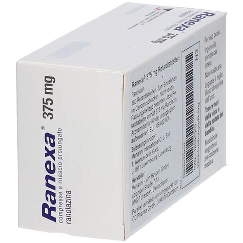 Ranexa Mg Retardtabletten St Mit Dem E Rezept Kaufen Shop