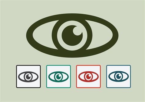 Eye Icon Symbol Sign Vector Art At Vecteezy