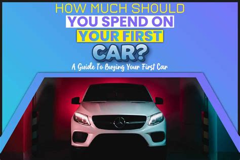 How Much Should You Spend On Your First Car A Guide To Buying Your First Car Johnny Holland