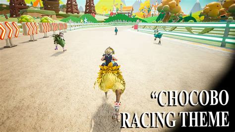 Final Fantasy VII Rebirth OST Chocobo Racing Theme YouTube