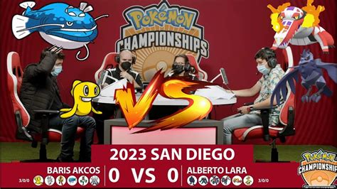 Pokémon VGC Baris Akcos vs Alberto Lara 2023 San Diego Regional