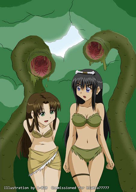 Jungle Girl Vore 1 By A 020 Art Anime Drawings