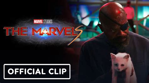 The Marvels Official Let The Flerkens Eat You Clip 2023 Brie