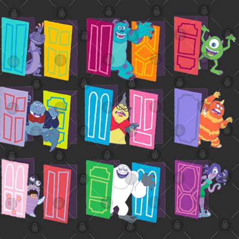 Disney And Pixars Monsters Inc Doors Characters Garden Flags Sold By