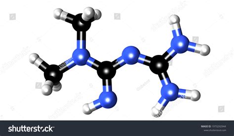 Metformin 3d Illustration Biguanide That Works Stock Illustration 1973292944 Shutterstock