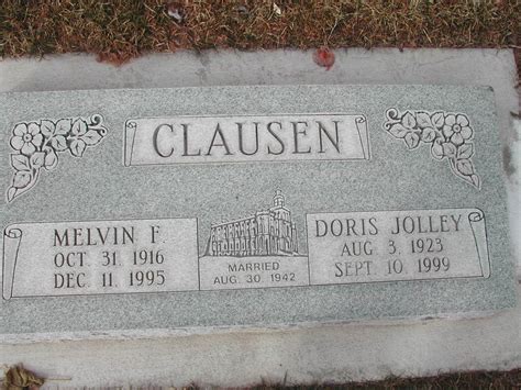 Melvin Fredric Clausen 1916 1995 Find A Grave Memorial