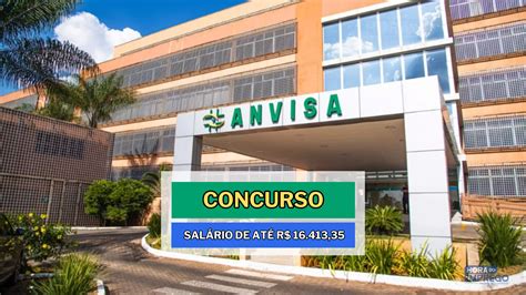 Concurso Anvisa Edital Sal Rio De At R Est