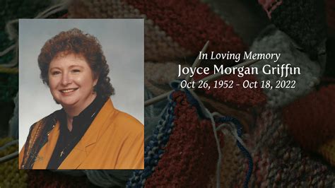 Joyce Morgan Griffin Tribute Video