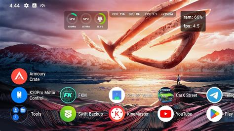 REVIEW TEST CARX STREET DI CUSTOM ROM GSI PORT ROG PHONE 5 ANDROID 12