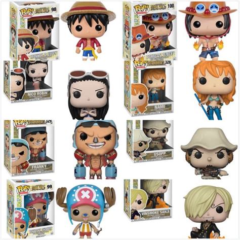 One Piece Funko Pop Pre Order Monkey D Luffy Nico Robin Nami Tony