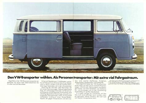 TheSamba VW Archives 1973 VW Bus Sales Brochure Der VW