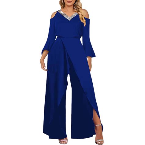 MSJUHEG Sequin Jumpsuit,One Piece Jumpsuits for Women,Beach Outfits for