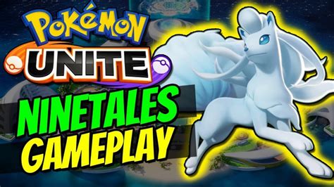 Ninetales Blizzard Buff New Broken Build Gameplay Pokemon Unite Youtube