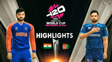 IND Vs AFG SUPER 8 T20 WC 2024 In RC24 YouTube